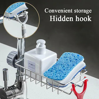 Sponge & Soap Holder for Kitchen Sink